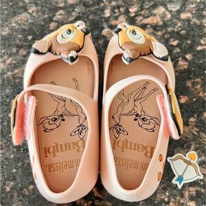 Melissa Kids Pink Bambi Shoes Toddler Size 7